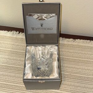 Waterford Snowflake Wishes Friendship Glass